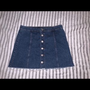 Jean skirt